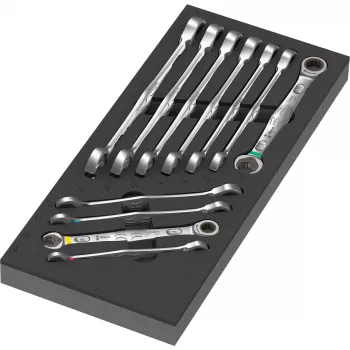 Wera Joker Conjunto de chaves combinadas com catraca 11 peças 8-19 mm