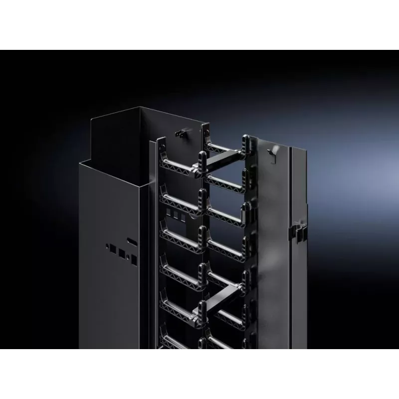 Rittal Calha de cabos para VX IT vertical 47U altura 2200 mm RAL 9005