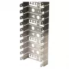 EFB Elektronik Bandeja de montagem LSA, 50 módulos, profundidade 50 mm, raio de curvatura 25 mm, pack de 2