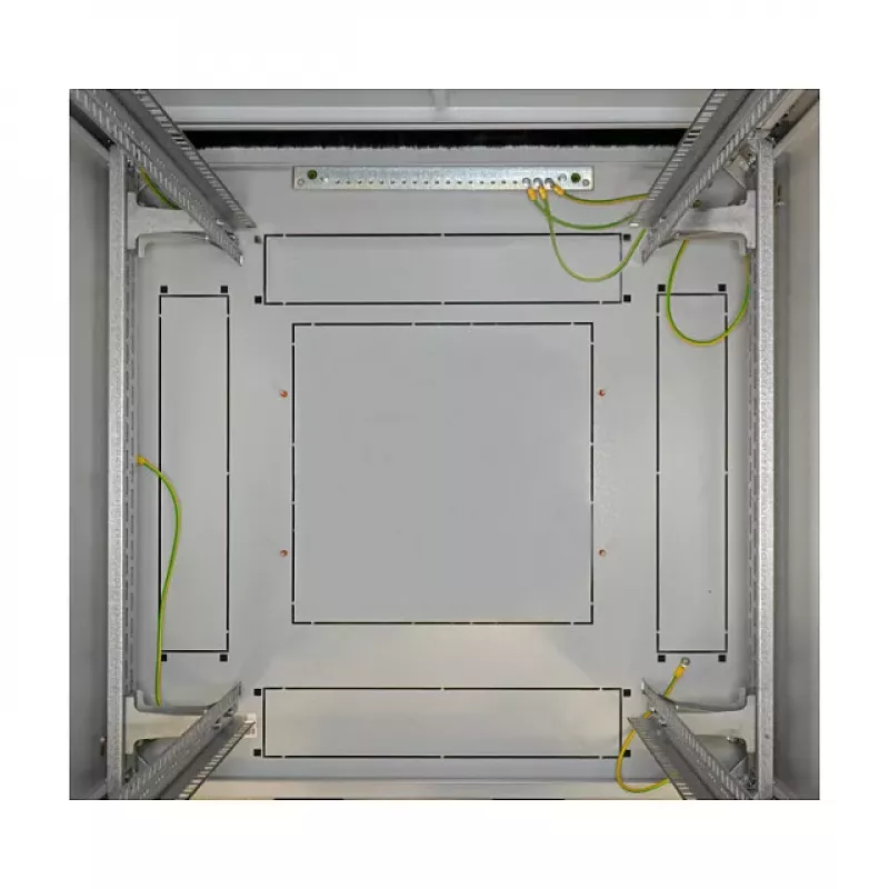 EFB PRO-2488GR.G1SV Armário de rede 24U 800x800mm cinzento-claro RAL 7035