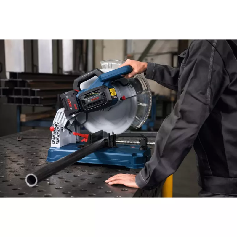 Bosch GCD 18V-355 Professional Cortadora de metal a bateria, 18 V, lâmina 355 mm, apenas máquina (azul)
