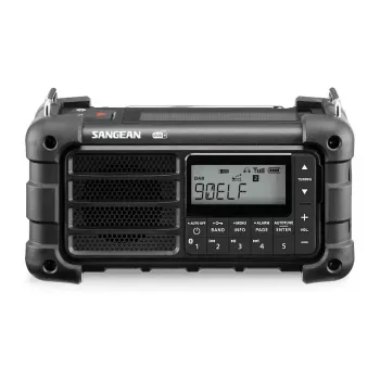 Sangean MMR-99 DAB Preto Rádio de emergência/manivela/solar