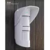 AJAX Cobertura de proteção para MotionProtect Outdoor (Branco)