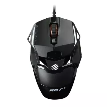 Mad Catz THE AUTHENTIC R.A.T. 1+ Rato gaming (MR01MCINBL000-0) - Preto/Vermelho