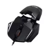 Mad Catz THE AUTHENTIC R.A.T. 1+ Rato gaming (MR01MCINBL000-0) - Preto/Vermelho