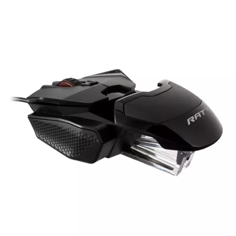 Mad Catz THE AUTHENTIC R.A.T. 1+ Rato gaming (MR01MCINBL000-0) - Preto/Vermelho