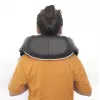 RENPHO U-Neck 1 Massajador de pescoço e ombros Shiatsu com calor, 8 nós de rotação bidirecional, 3 níveis de velocidade, Preto