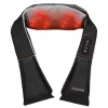 RENPHO U-Neck 1 Massajador de pescoço e ombros Shiatsu com calor, 8 nós de rotação bidirecional, 3 níveis de velocidade, Preto