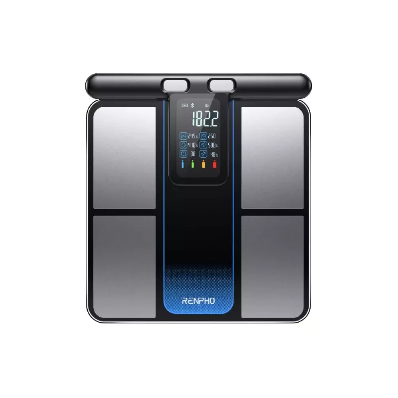 RENPHO MorphoScan MSC01 Balança, Preto/Prateado, USB-C, Bluetooth