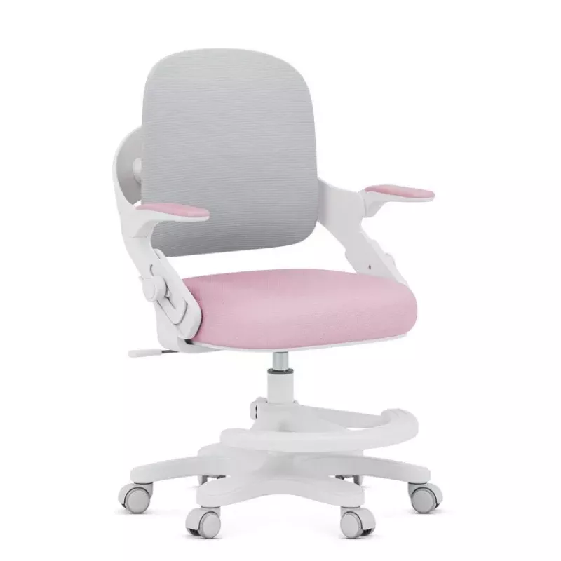 Cadeira giratória MARK ADLER Junior 4.3 rosa-cinzento