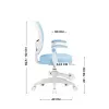 Cadeira giratória MARK ADLER Junior 3.1 azul