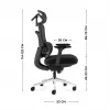 Cadeira de escritório MARK ADLER Visioner 6.1 Black N