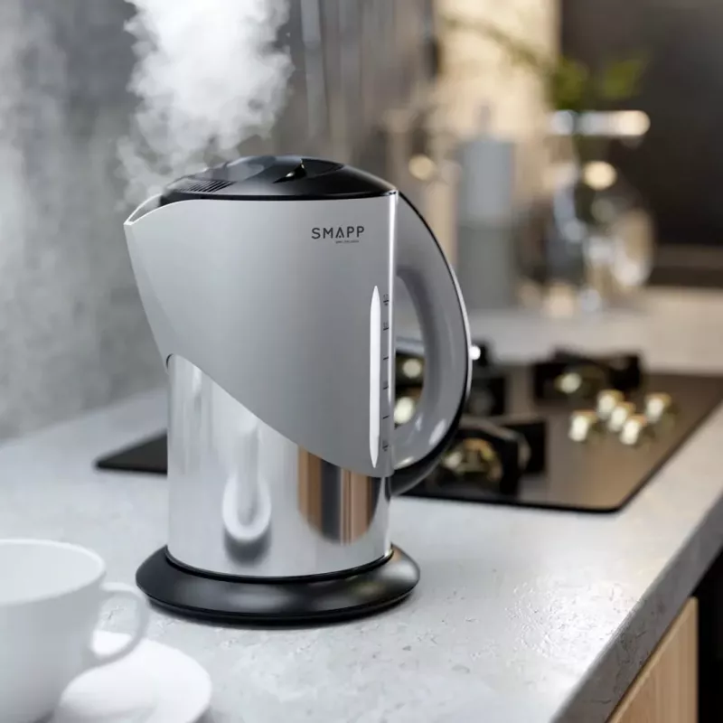 Chaleira sem fios 1,7L SMAPP Graphite