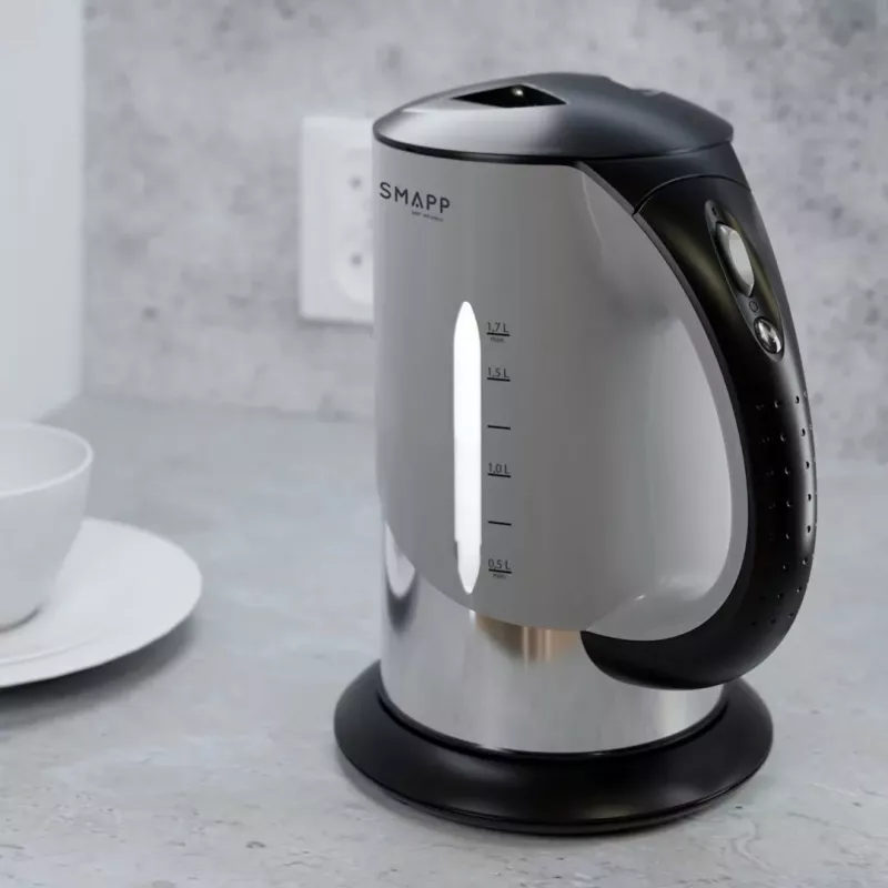 Chaleira sem fios 1,7L SMAPP Graphite