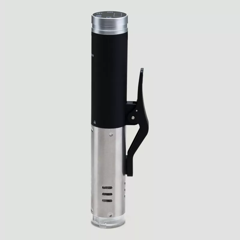 Aparelho de sous vide Mellerware Cheffy preto, aço inoxidável