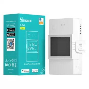 Interruptor medidor de energia inteligente WiFi Sonoff POWR316D