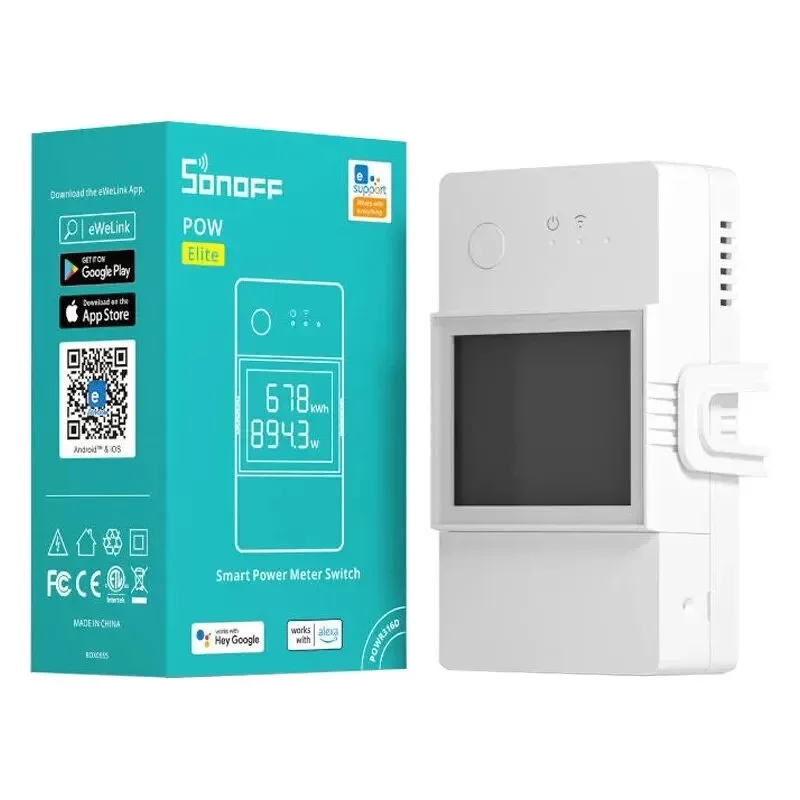 Sonoff POWR316D Interruptor inteligente WiFi com medidor de energia