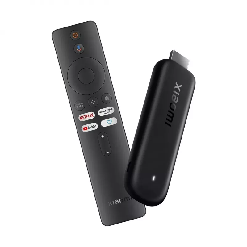 Xiaomi TV Stick HD (2nd Gen) - Leitor de streaming 1080p, Android TV 11, 1GB RAM, 8GB armazenamento, Bluetooth 5.0, preto