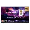 Hisense 100Q7S PRO 100 polegadas 4K Hi-QLED Smart TV 144Hz 6ms HDR Wi-Fi Bluetooth preto/cinzento