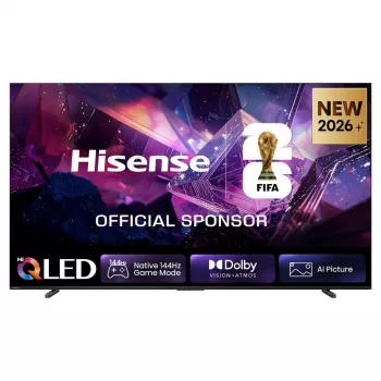 Hisense 100Q7S PRO 100 polegadas 4K Hi-QLED Smart TV 144Hz 6ms HDR Wi-Fi Bluetooth preto/cinzento