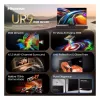 HISENSE 65UR9DS 65 polegadas 4K UHD RGB MiniLED Smart TV, 170Hz, 6ms, HDR, WiFi, Bluetooth, preto/cinzento