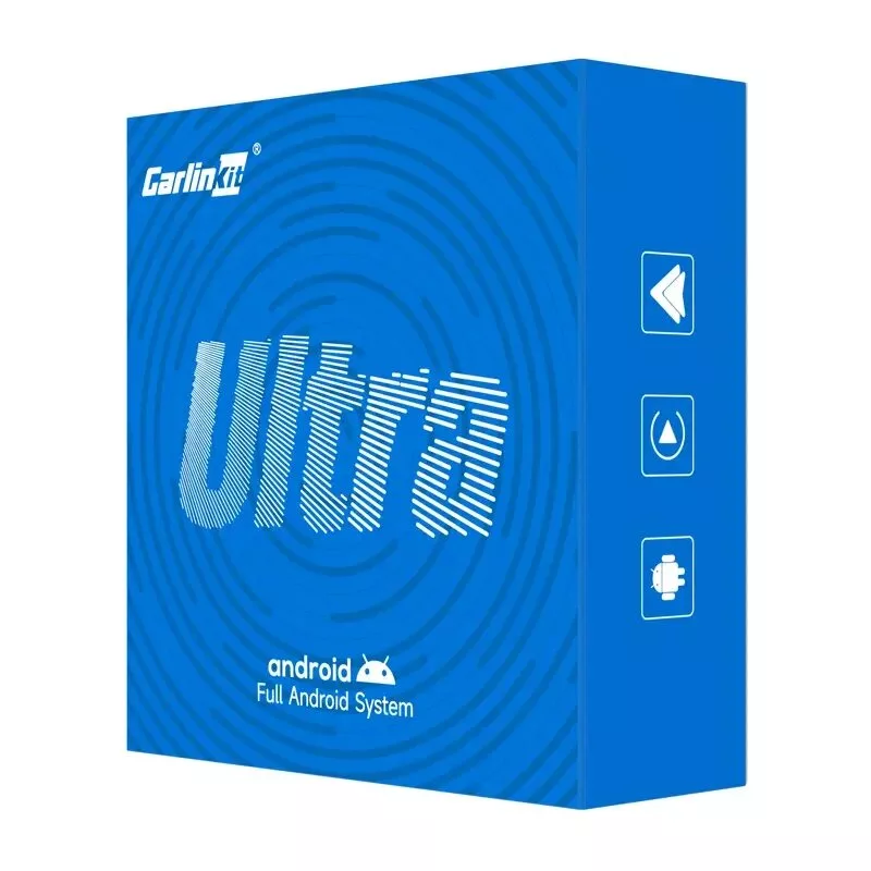 Carlinkit TBOX ULTRA 2 adaptador sem fios para CarPlay/Android Auto 8GB RAM 128GB armazenamento
