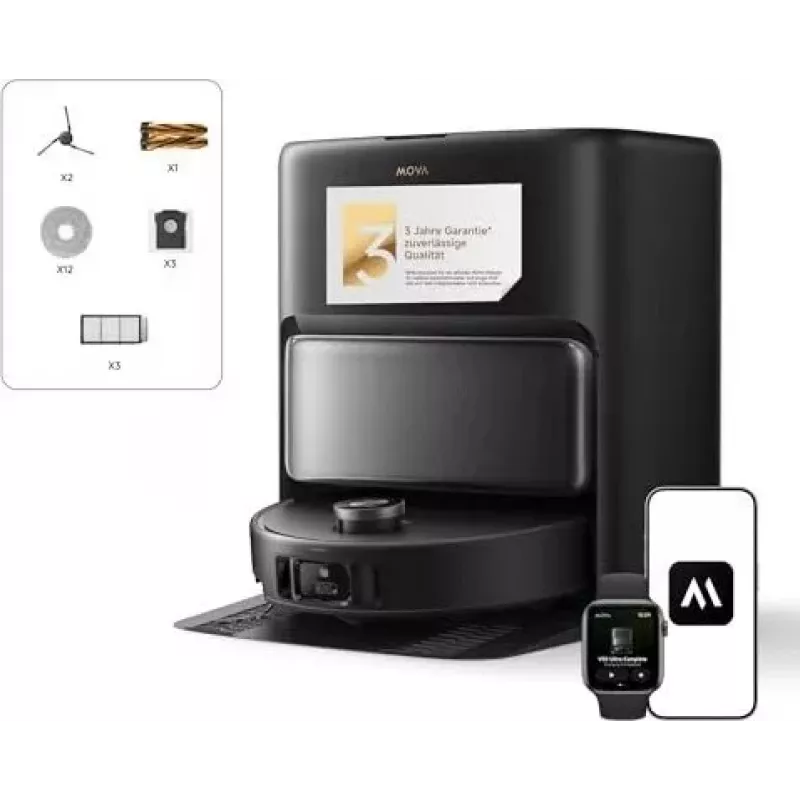 Dreame Mova V50 Ultra Complete, Combi - preto