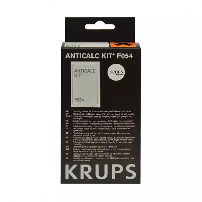 Krups F054001B pó descalcificante 2 x 10g saquetas para máquinas de café