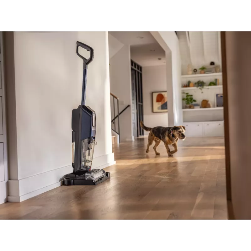 Bissell All-in-One Multi-Surface aspirador 4284N aspirador de água e pó a bateria com função de lavagem, 25,9 V, 45 min de autonomia, preto/azul meia-noite