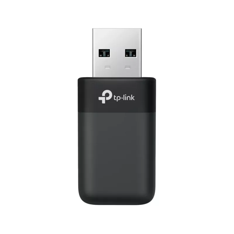 TP-LINK Archer TX23U AX1800 adaptador USB Wi-Fi 6 Mini sem fios, dual-band, USB 3.0, MU-MIMO, OFDMA, WPA3, preto
