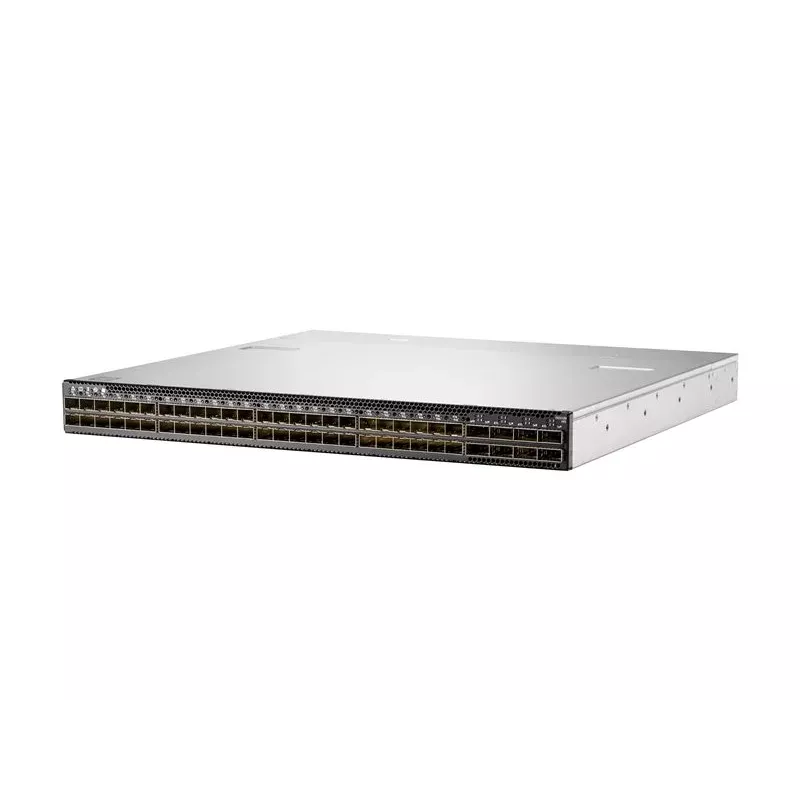 HPE StoreFabric SN2410M switch 25GbE 48SFP28 8QSFP28 L3 gerido 48 x 25 Gigabit SFP28 + 8 x 100 Gigabit QSFP28 montagem em rack