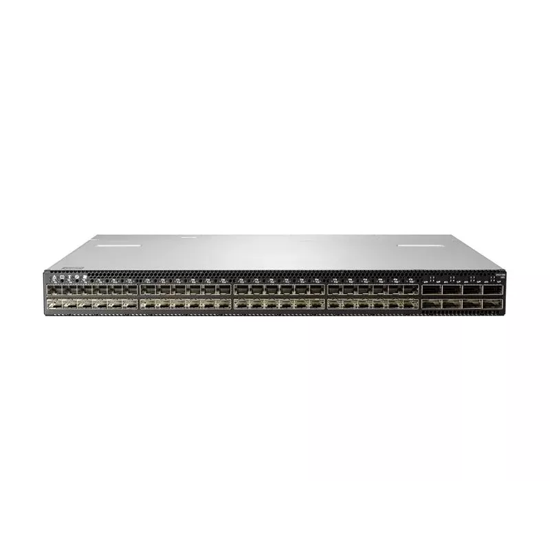 HPE StoreFabric SN2410M switch 25GbE 48SFP28 8QSFP28 L3 gerido 48 x 25 Gigabit SFP28 + 8 x 100 Gigabit QSFP28 montagem em rack