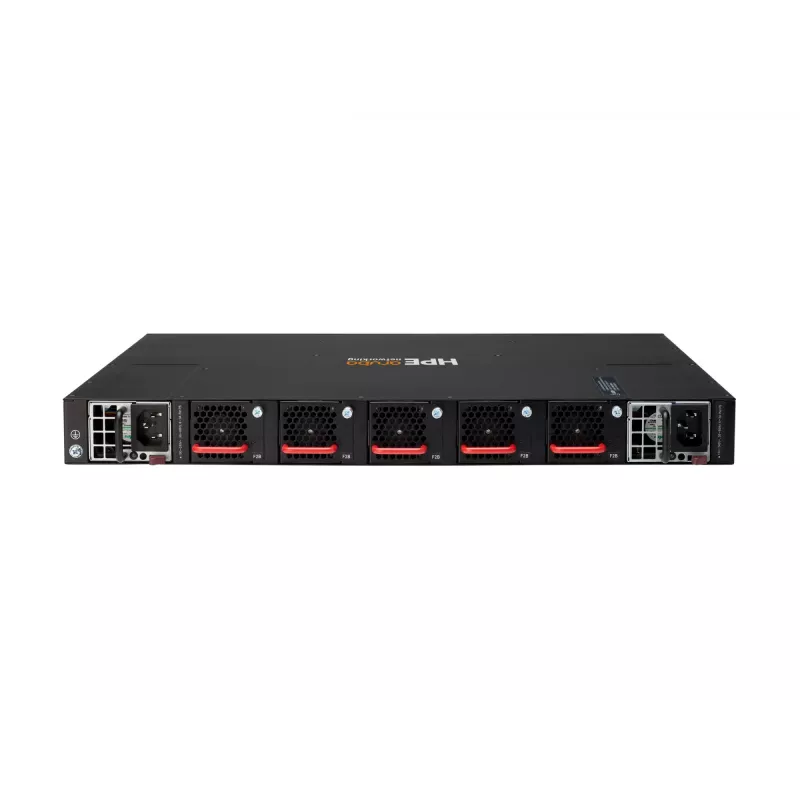 HPE Aruba 8320 switch gerido Layer 3 48 portas 10GbE SFP+ e 6 portas 40GbE QSFP+ com 2x fontes de alimentação 400W, 5x ventoinhas, kit de rack, compatível TAA
