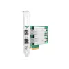 HP QL41232HLCU adaptador de rede - PCIe 3.0 x8 10GbE/25GbE SFP28 porta dupla