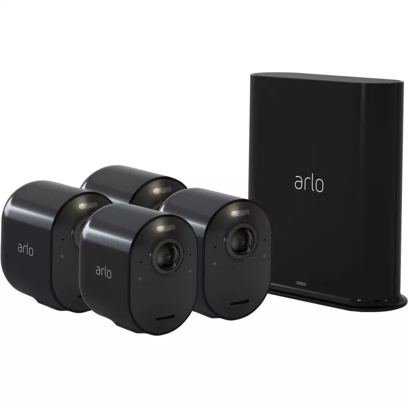 Arlo VMS5440-200EUS Ultra 2K HDR Sistema de câmara de segurança sem fios (4 câmaras + SmartHub)