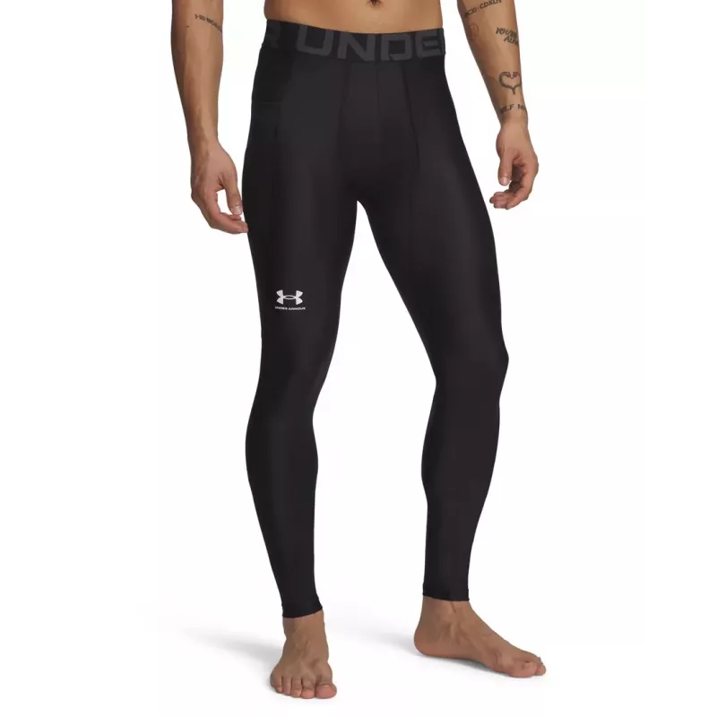Under Armour HG Armour leggings de homem preto 1361586 001 S