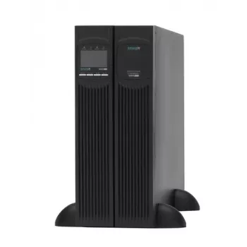 ONLINE USV XANTO 6000 UPS - 6000 VA / 5400 W - Dupla conversão online - Rack/Torre 3U - 2x C19, 4x C13, barra de terminais - USB, RS-232, slot inteligente