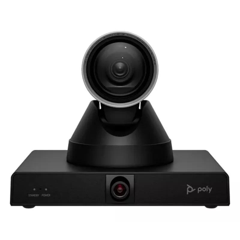 Poly Studio E60 câmara de conferência PTZ - 4K UHD, dupla 8MP, PoE+