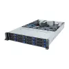Giga Computing GigaByte R263-S30-AAH2 Barebone servidor rackmount 2U, 12x baías hot-swap 3,5 polegadas/2,5 polegadas, 2x 1300W PSU redundante, Intel C236, LGA 1151