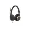 HP Poly Mission 825 Auscultador estéreo USB com fios e ANC - preto