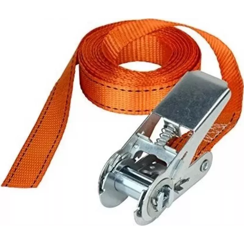Master Lock cinta de amarração com roquete 3209EURDAT - 5m, 400kg WLL, laranja