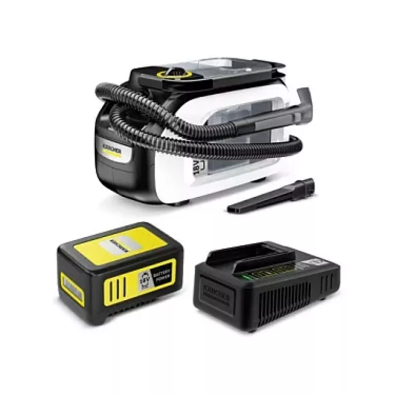 Kärcher SE 3-18 Compact Home Conjunto com bateria, aspirador de extração por pulverização, 5 Ah (1.081-508.0)