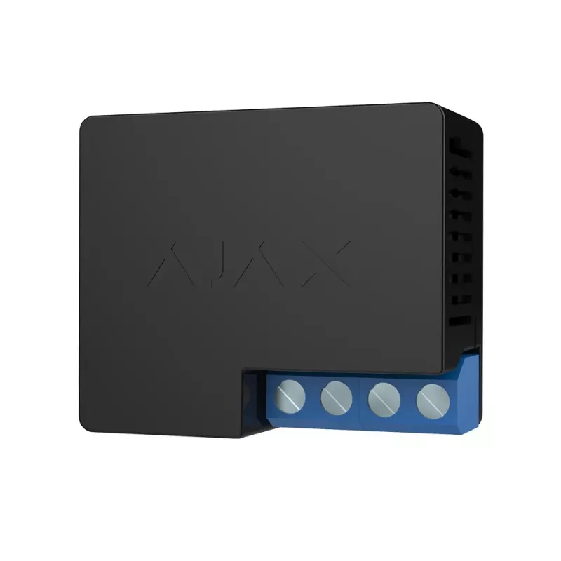 Ajax WallSwitch Relé inteligente de parede preto