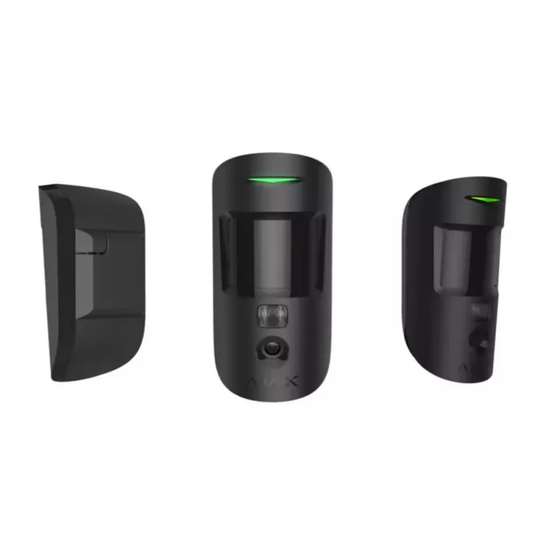 AJAX MotionCam HD Detetor de movimento sem fios com câmara, preto (PHOD 118275)