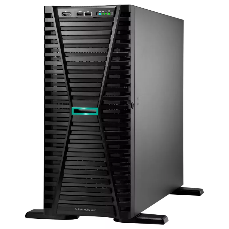 HPE ProLiant ML110 Gen11 4514Y 2.0GHz 16c 1P 2x32GB-R 8SFF MR408i-o 2x480GB SSD 2x1000W PS EU servidor 960 GB Tower (4.5U) Intel Xeon Silver 2 GHz 64 GB