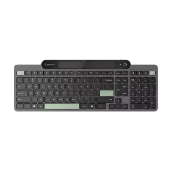 Lenovo Teclado Bluetooth Auto-Carregável Lituano Preto