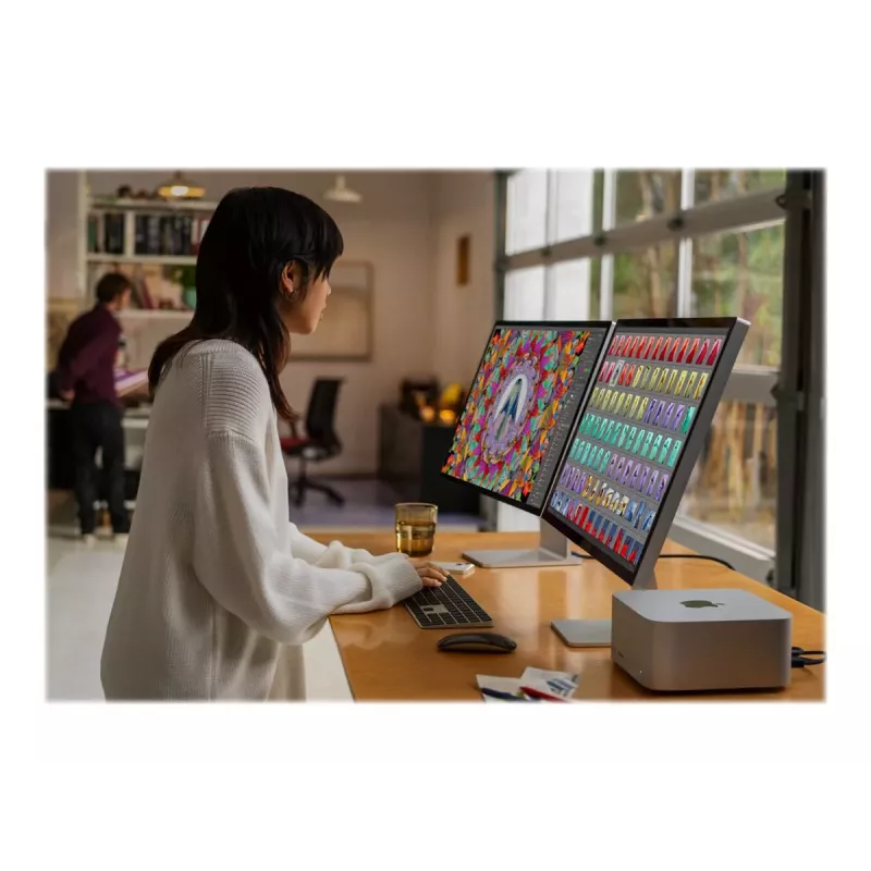 Apple Studio Display 27 polegadas 5K Vidro Nano-Texture Suporte Inclinável Prata