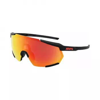 Óculos de sol 100% Racetrap 3.0 HiPER Lens Soft Tact Black Performance