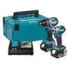 MAKITA CONJUNTO COMBINADO SEM FIOS DLX2575TJ 2X5AH 18V