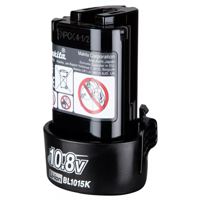 Makita BL1015K 10,8V 1.5Ah Bateria de iões de lítio (Série CXT)